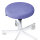Hockerbezug Frottee viola für Hocker 40 bis 45 cm Ø