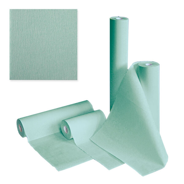Sterilisierpapier Premier 50 cm x 100 m gekreppt grün (2 Rl.)