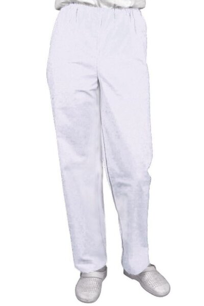 Hose Typ Bochum weiß, Gr. XXL = V Gr. 54/56 (Damen), 60/62 (Herren) 50 % Baumwolle / 50 % Polyester