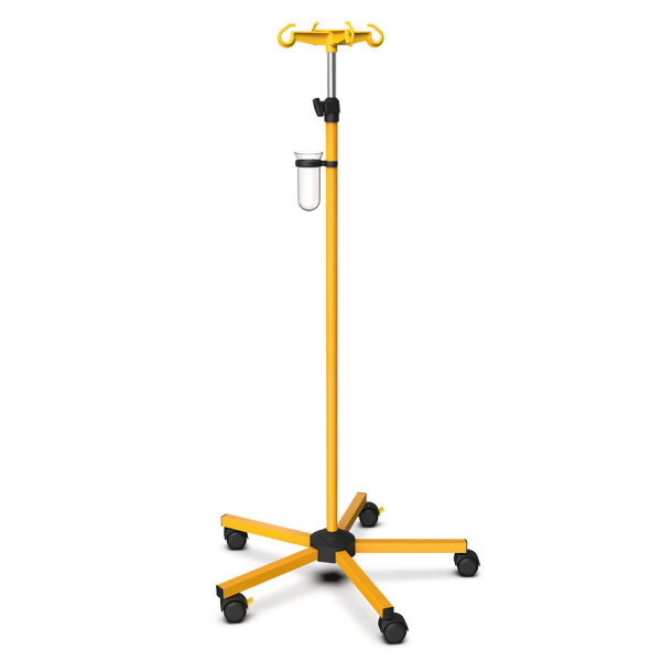 Infusionsständer ratiomed gelb (RAL 1028)
