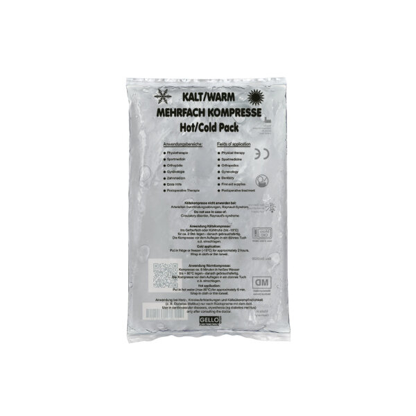 Kalt-/Warm-Kompresse transparent, 16 x 26 cm