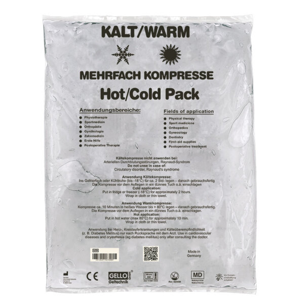 Kalt-/Warm-Kompresse transparent, 30 x 40 cm