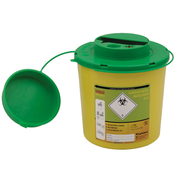 Kanülenabwurfbehälter ratiomed Safe-Box REC 1,5 Ltr.