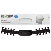 KOMFOHR Maskenhalter schwarz, einzeln im Komfort-Etui