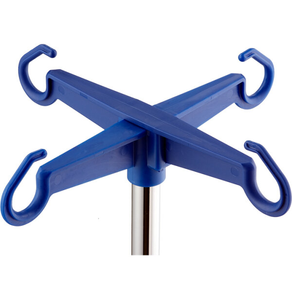 Kunststoff-Flaschenkreuz zum Aufstecken, blau