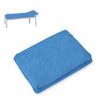 Liegenbezug Frottee aqua, 80 x 200 cm