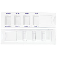 Medikamentendispenser weiß (5x40 Stck.) mit...