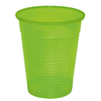 Mundspül- / Laborbecher 180 ml limette (100 Stck.)