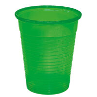 Mundspül- / Laborbecher 180 ml grün opak (100...