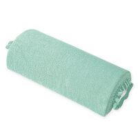Nackenrollenbezug Frottee mint, für Halbrollen 40 cm