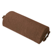 Nackenrollenbezug Frottee nougat, für Halbrollen 40 cm