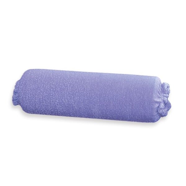 Nackenrollenbezug Frottee viola, für Rollen 50 cm
