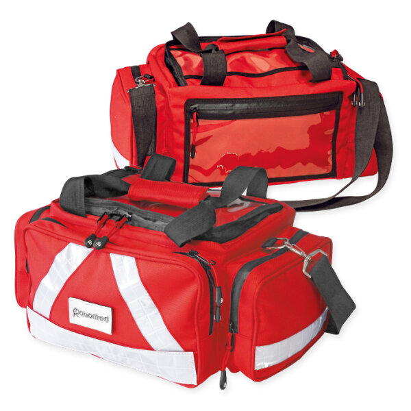 Notfalltasche WasserStopp ratiomed klein, rot, leer