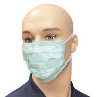 OP-Masken Typ II, 3-lagig, grün, mit Ohrschlaufen...