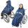 Regencape marineblau für Erwachsene Universalgröße, ohne Arm