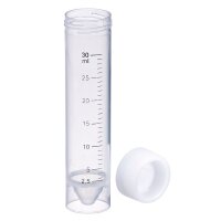 Röhrchen mit Schraubverschluss natur, 30 ml, 25 x...