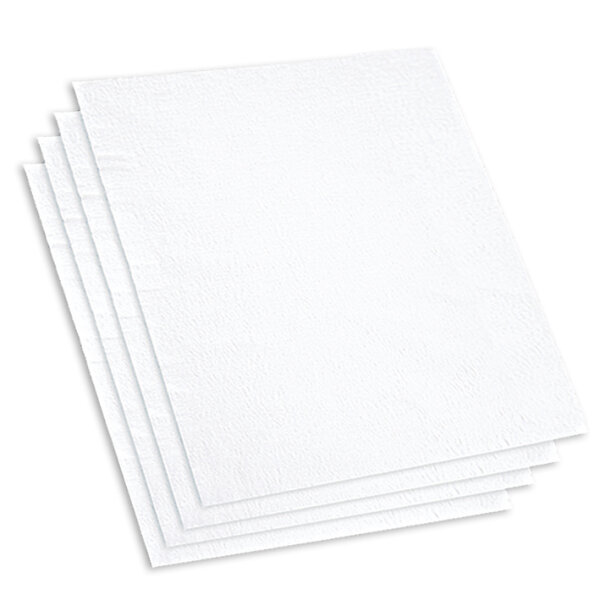 Servietten ratiomed, Typ Dental, weiß, 34 x 38 cm, 1-lagig (1000 Stck.) Nasskrepp