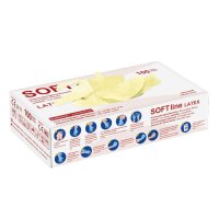 SOFT line U.-Handschuhe Gr. XL,  Latex, unsteril,...
