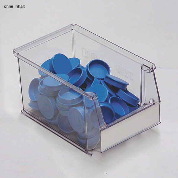 Systembox SB 4 transparent 230 x 150/130 mm (ohne Etiketten)