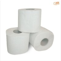 Toilettenpapier 2-lagig, altweiß, Tissue mit...