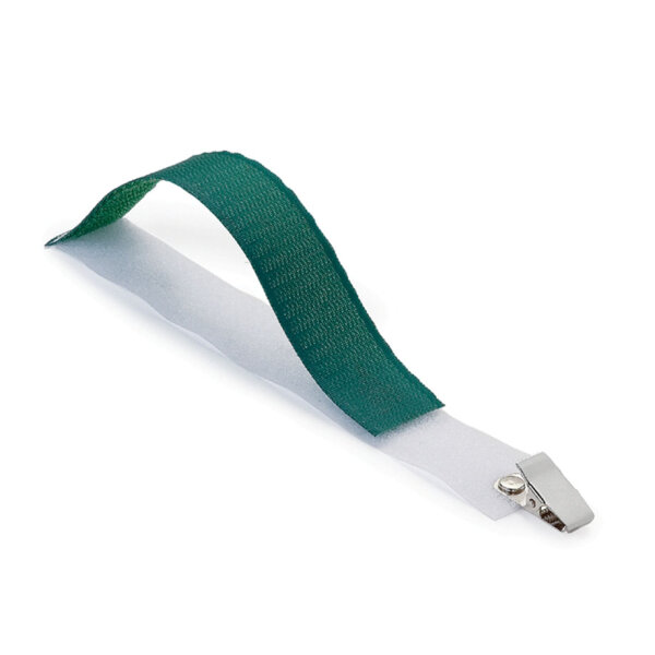 Universal-Schlauchhalter ratiomed OP-FIX mit Clip grün/weiß, 18x2,5 cm (20 Stck)