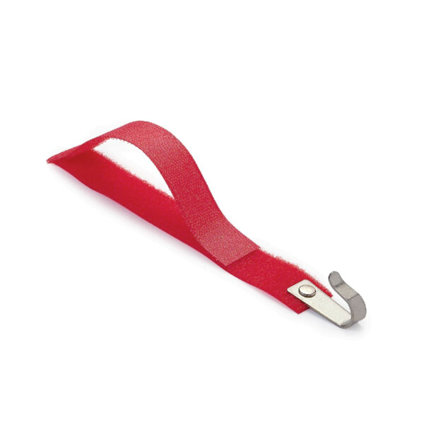 Universal-Schlauchhalter ratiomed OP-FIX mit Haken rot, 15 x 2 cm (20 Stck.)