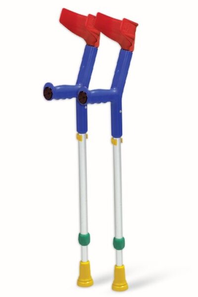 Unterarmgehstütze für Kinder blau/bunt