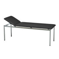 Untersuchungsliege classic schwarz, graualuminium...