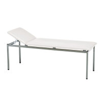 Untersuchungsliege classic weiß, graualuminium...