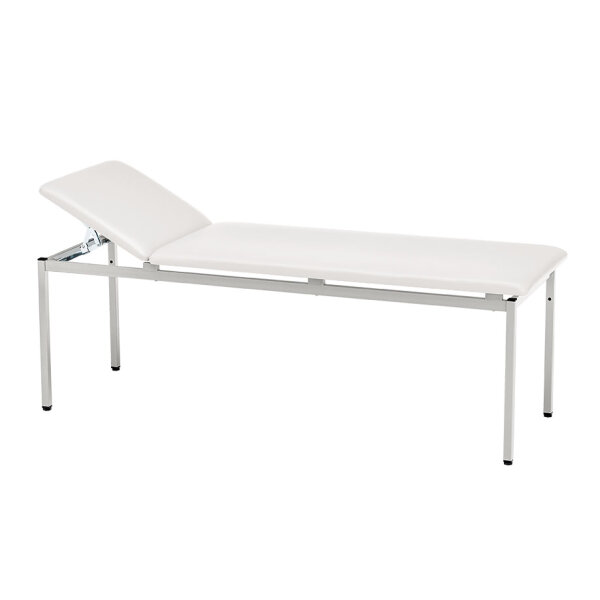 Untersuchungsliege Classic, weiß, weißaluminium lackiert,inkl.Rollenhalter 2122024
