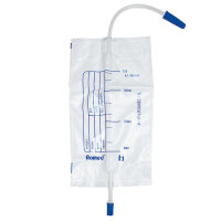 Urinbeinbeutel 750 ml, einzeln steril verpackt