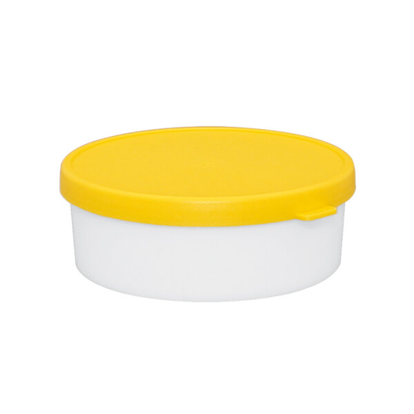 Versandgefäß für Sputumproben-Dose 24 ml mit Deckel gelb (100 Stck.)