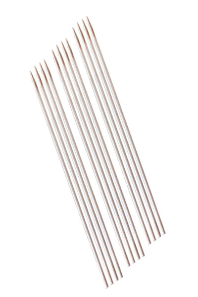 Watteträger Hartholz einseitig spitz 25 cm, Ø 3 mm (100 Stck.)