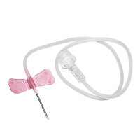 Wingflo Flügelkanülen 18 G, 1,20 x 19 mm, rosa...