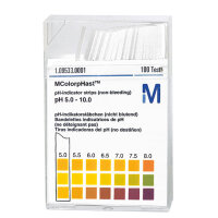 pH-Indikatorstäbchen nicht blutend pH 5-10 Neutralit...
