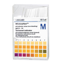 pH-Indikatorstäbchen nicht blutend pH 0-14...