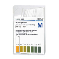pH-Indikatorstäbchen nicht blutend pH 4-7...