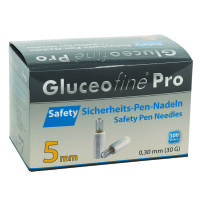 Gluceofine Pro Safety Sicherheits- Pen-Nadeln 30 G, 0,30...