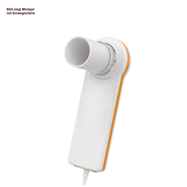 MiniSpir PC-basiertes USB-Spirometer inkl. Mehrwegturbine