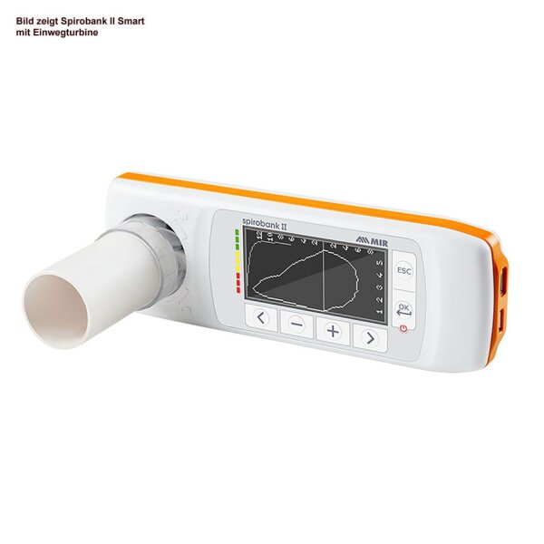 Spirobank II Smart Spirometer mit Bluetooth (BLE) inkl. Mehrwegturbine