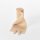 miro-lan Kurzzugbinden beige, 5 m x 10 cm (10 Stck.) mit Verbandklammern