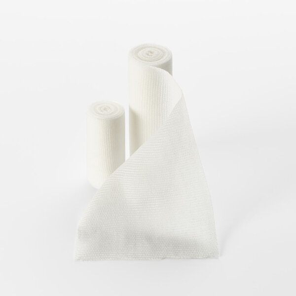miro-mull glatt Mullbinden weiß, 4 m x 4 cm (20 Stck.)