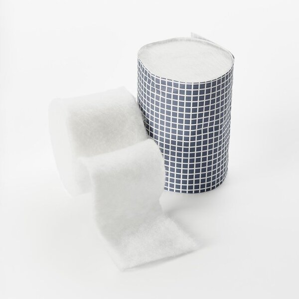 miro-soft Polsterbinden weiß, 3 m x 8 cm (12 Stck.)
