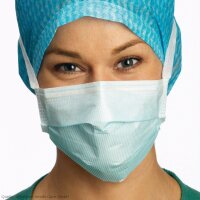 Barrier Surgine II OP-Maske Anti-Fog, hypoallergen, blau...