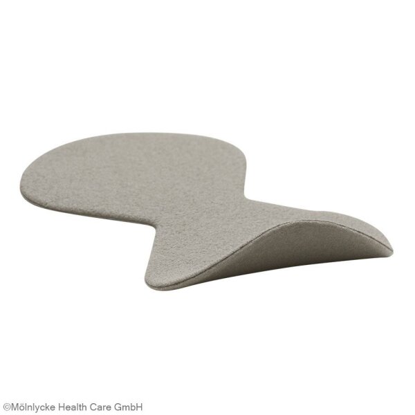 Mepilex Heel Ag Schaumverband steril, 15 x 22 cm (5 Stck.)