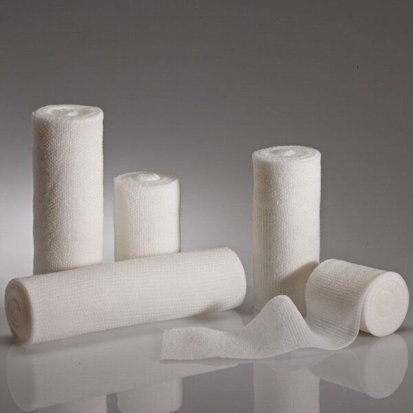 ELASTUS-mull glatt Mullfixierbinden weiß, 4 m x 10 cm (20 Stck.)