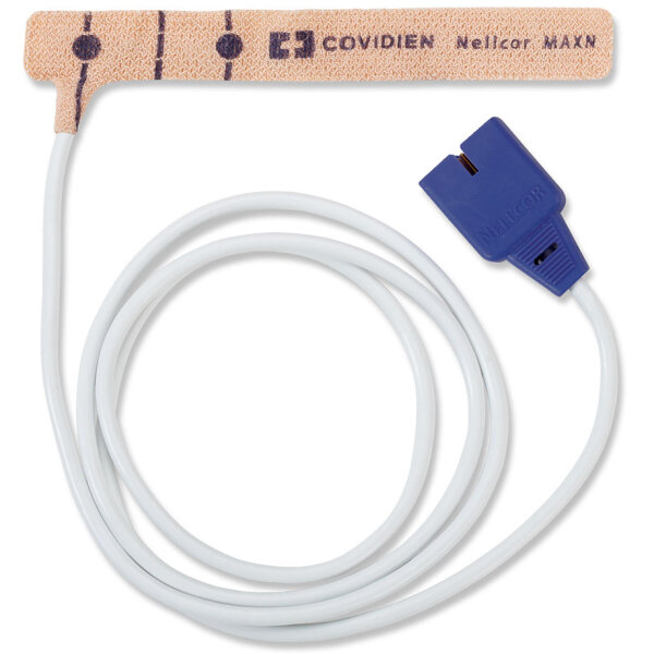 MAX-N-I Sensor für Erwachsene >40 kg, Neugeborene <3 kg (24 Stck.) Applikationsstellen:  Erwachsene: Zeigefinger  Neugeborene: Fußballen