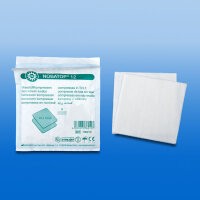 NOBATOP 12 Vliesstoffkompressen, 6-fach, 10 x 10 cm,...