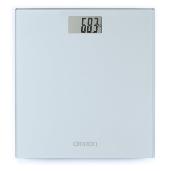 OMRON Digitale Personenwaage HN-289 silbergrau