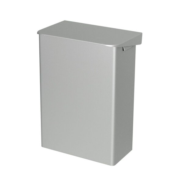 ingo-man Abfallbox AB 15 A 15 Ltr. Aluminium silber eloxiert